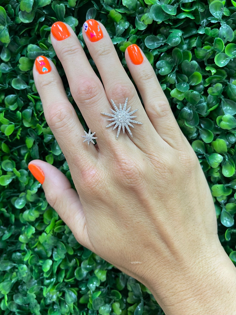 Goddess of Light Starburst Ring