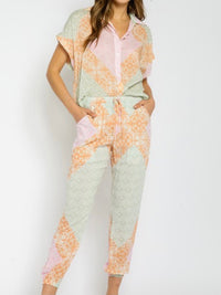 Starburst Paisley Joggers