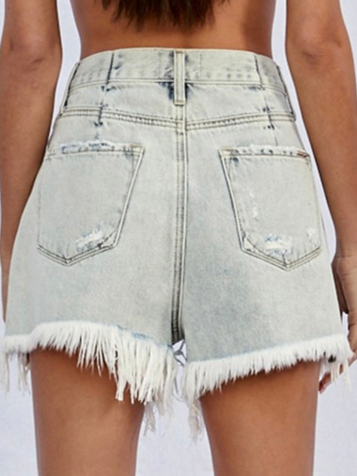 High Rise Boyfriend Shorts