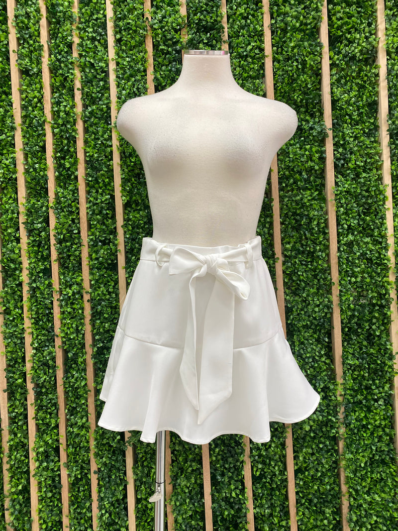 Removable Tie Skort