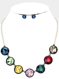 Multi Stone Necklace