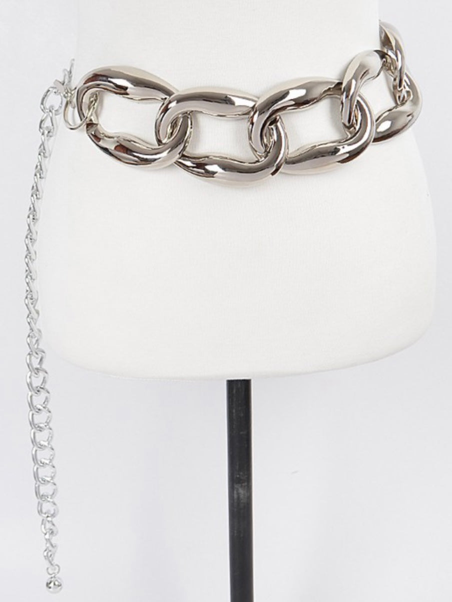 Oversized Link Chain Belt