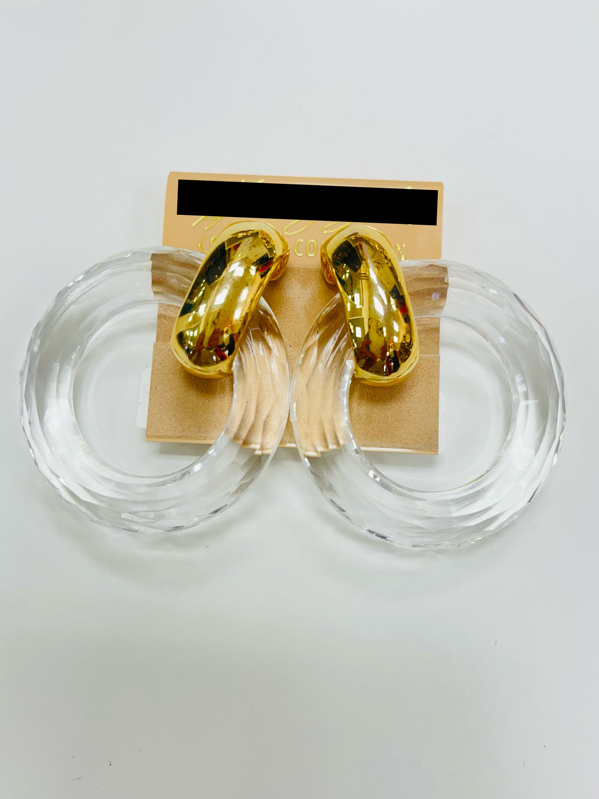 Exquisite KJL Open Ring Drop Earring