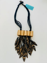 Unique Recycled Paper Necklace