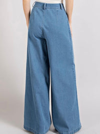 Denim Wide Leg Jeans
