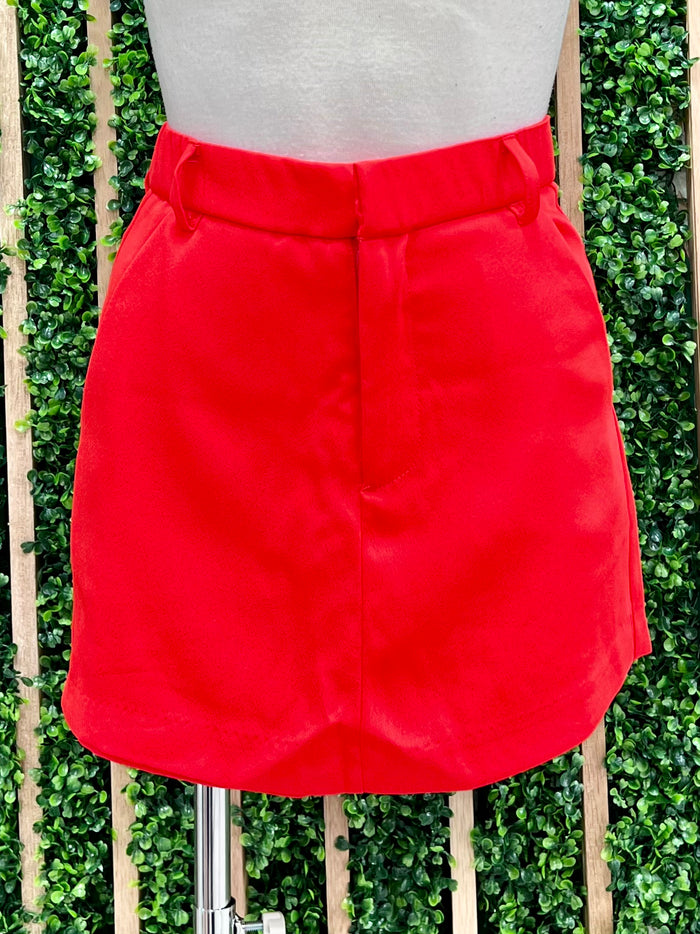 Short Fitted Skort