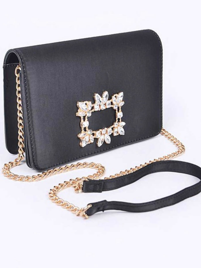 Embellished Buckle Night Bag