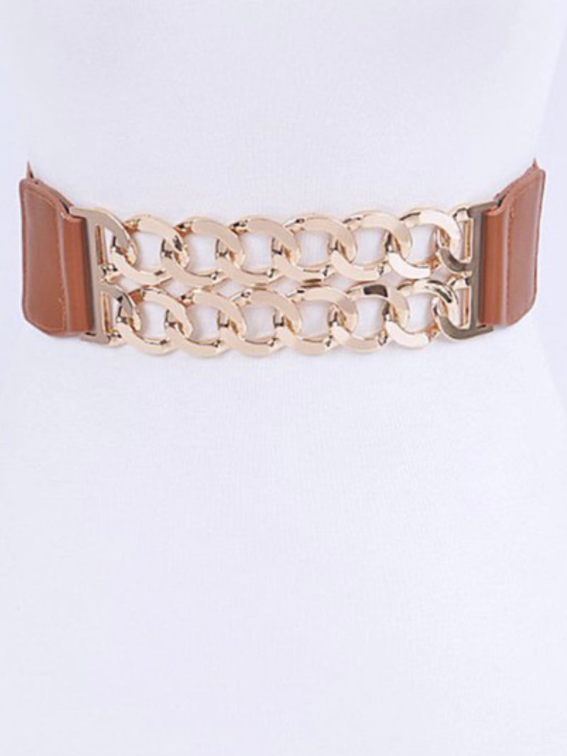 Double Chain Elastic Belt