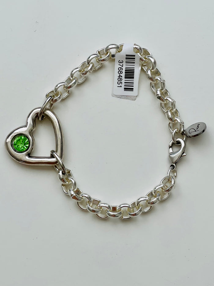 Swarovski Heart Bracelet