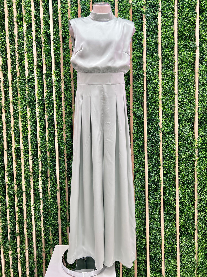 Delicate Sage Jumpsuit