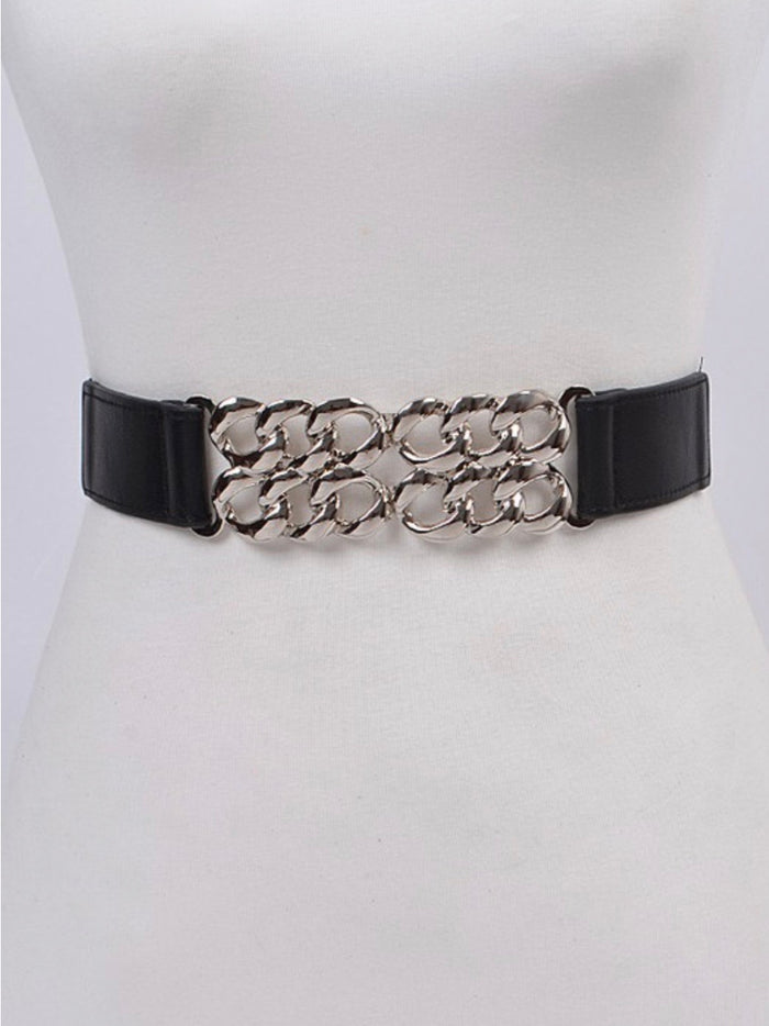 Double Links Elastic Belt