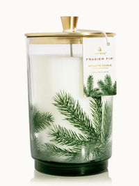 Frasier Fir Large Pine Needle Luminary Candle