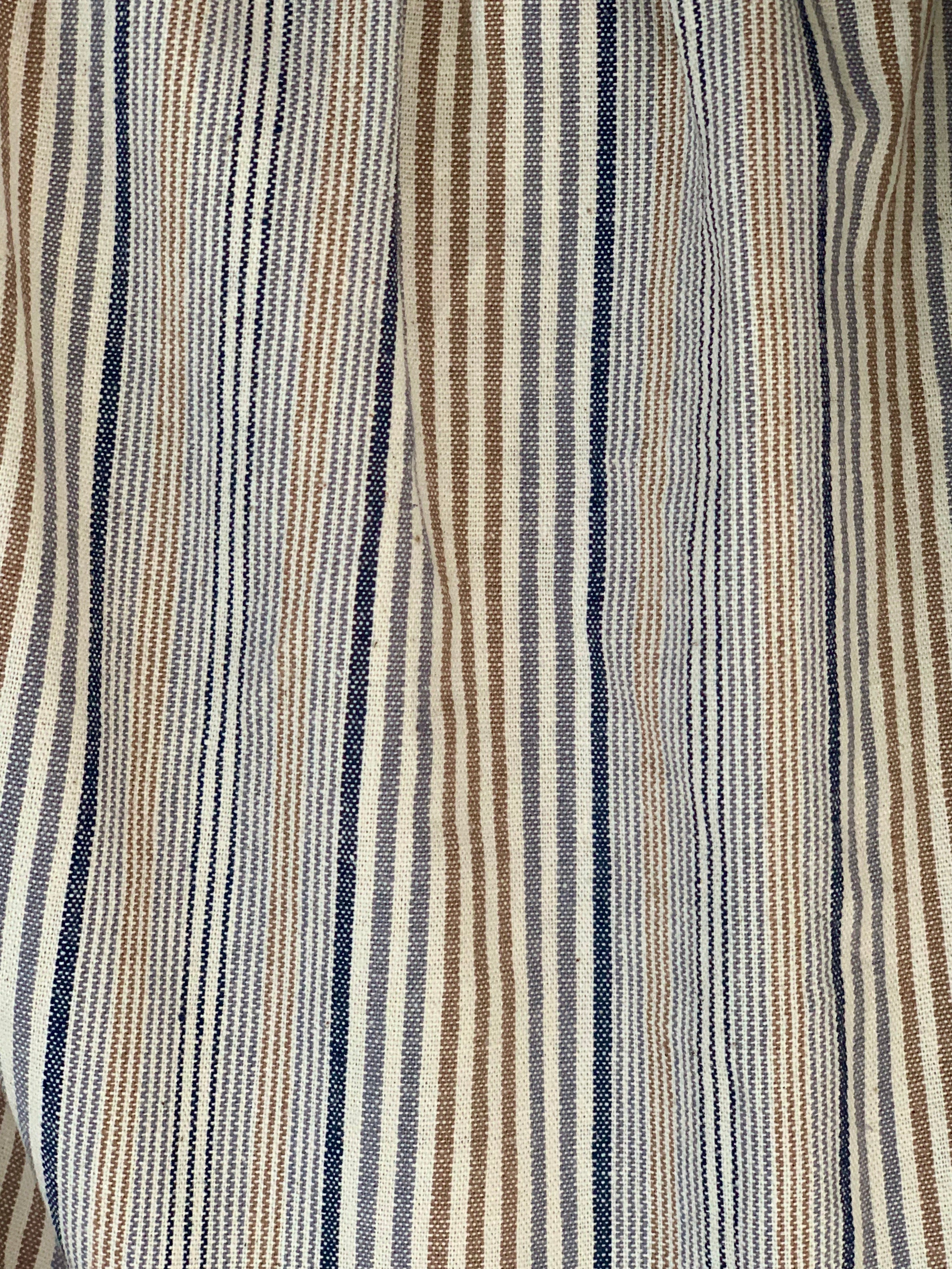 Natural Multi Stripe Tube Dress