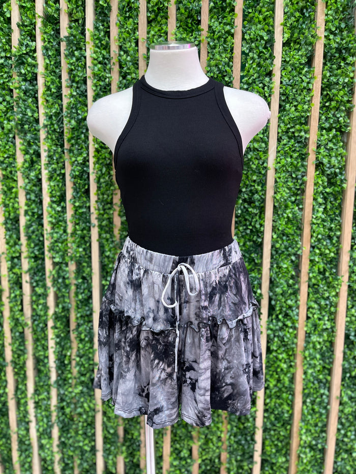 Tie Dye Knit Short
