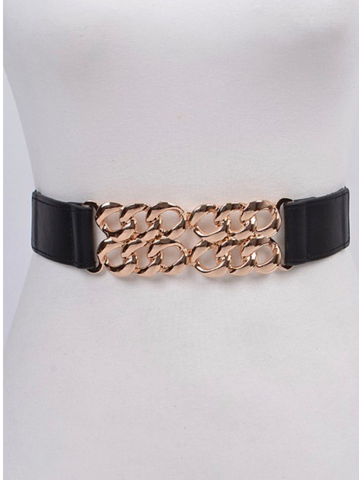 Double Links Elastic Belt