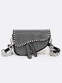 Iconic Studded Saddle Bag