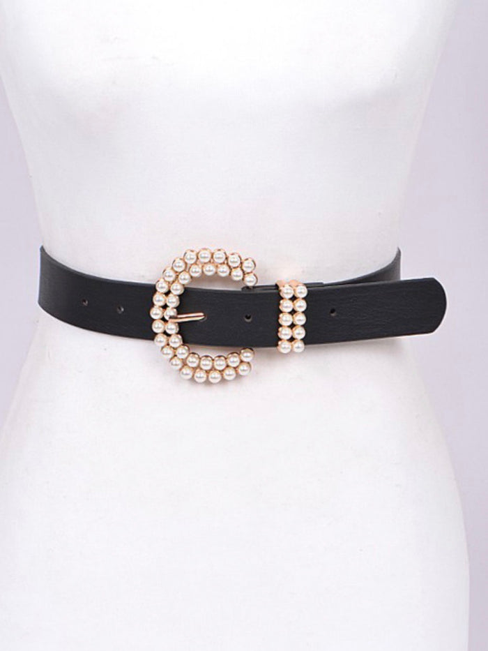 Pearl Buckle Belt