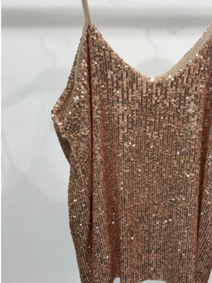 Sequins Tank Top
