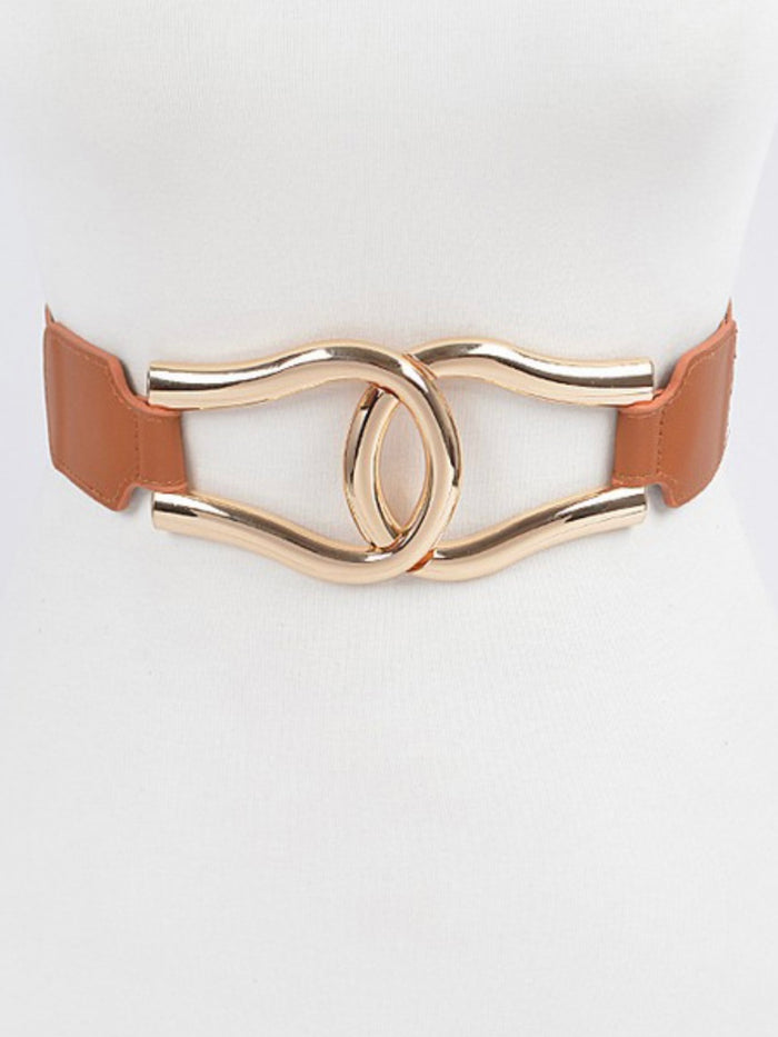 Double Hook Buckle Elastic Belt