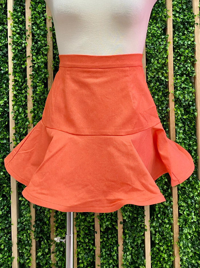 Short Ruffled Skort