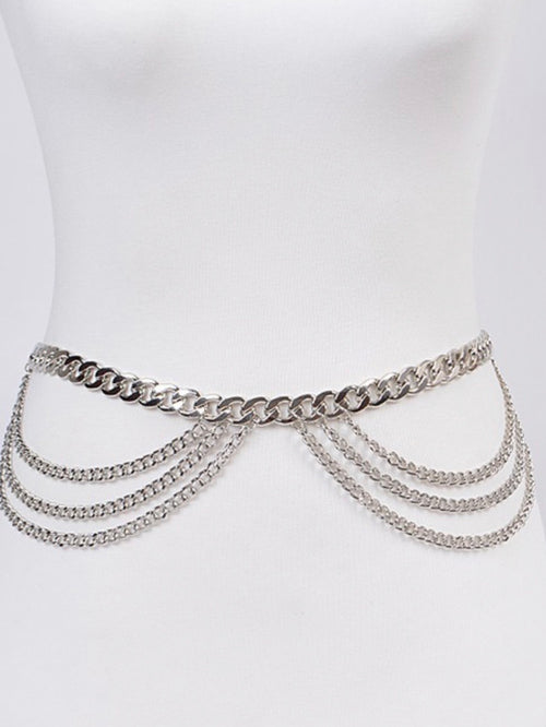 Link Chain Metal Belt