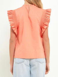 Flutter Sleeve Top