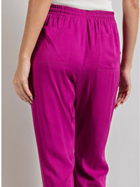 Magenta Joggers