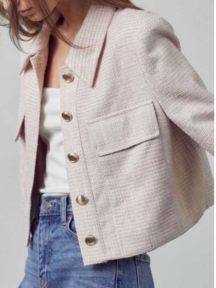 Tweed Crop Jacket