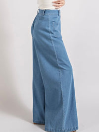 Denim Wide Leg Jeans