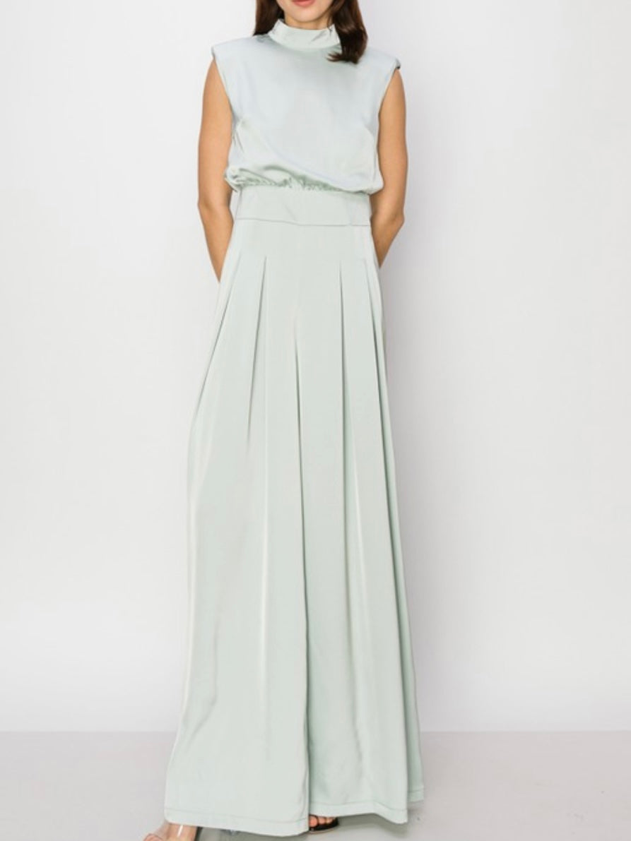 Delicate Sage Jumpsuit