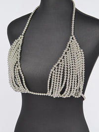 Metallic Pearl Bra