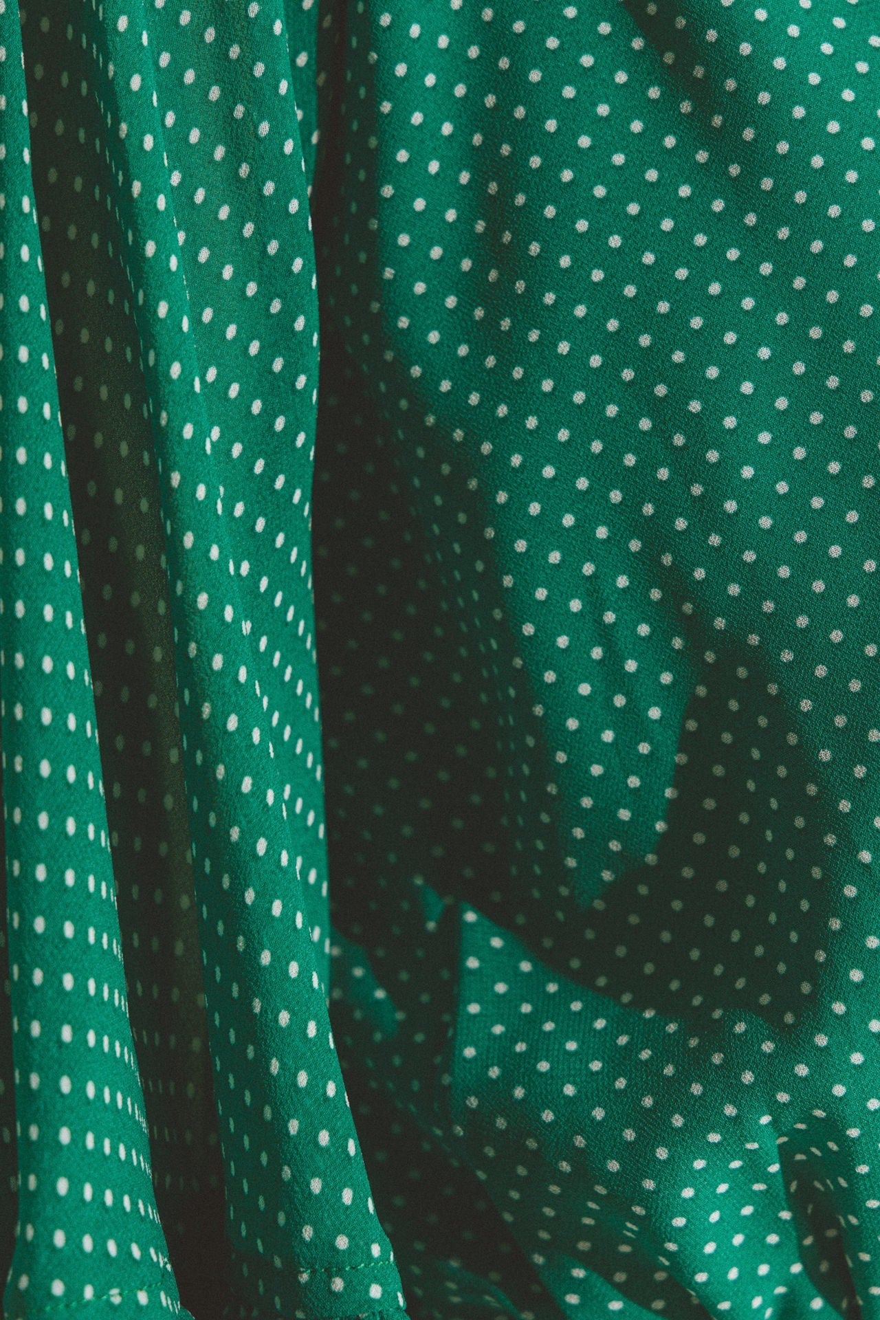 Green Polka Dot Pant Set